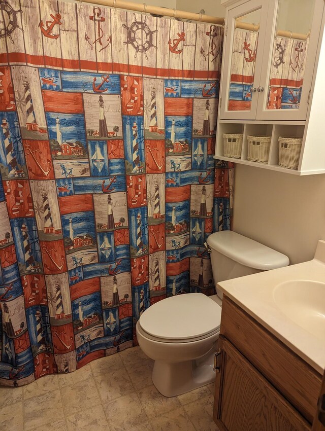 52 Fish Camp Lane Lot# 94& P95, Ocracoke, NC 27960 - bathroom featuring vanity and toilet