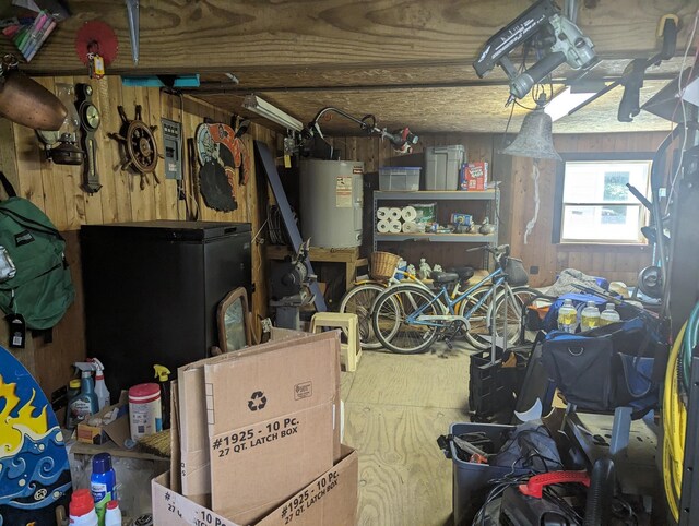 52 Fish Camp Lane Lot# 94& P95, Ocracoke, NC 27960 - storage area with electric water heater