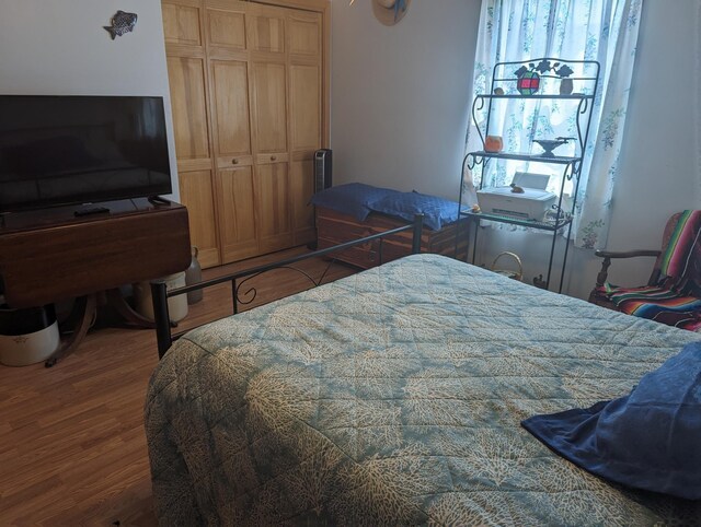 52 Fish Camp Lane Lot# 94& P95, Ocracoke, NC 27960 - bedroom featuring wood finished floors and a closet