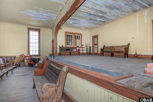 278 Bayview Dr, Stumpy Point, NC 27978 - misc room with wood finished floors