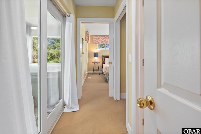1129 Morris Dr Lot 735, Corolla, NC 27927 - hall featuring light colored carpet and baseboards