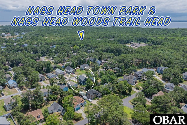 224 W Lost Colony Dr Lot 13, Nags Head, NC 27959 - bird's eye view of a forest