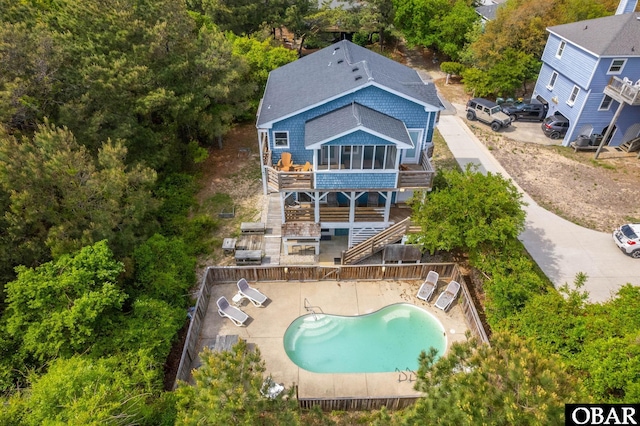 740 E Willet Ct Lot 54, Corolla, NC 27927 - birds eye view of property