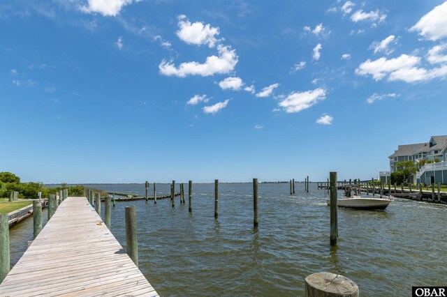 813 Pirates Way Unit 813, Manteo, NC 27954 - dock area with a water view