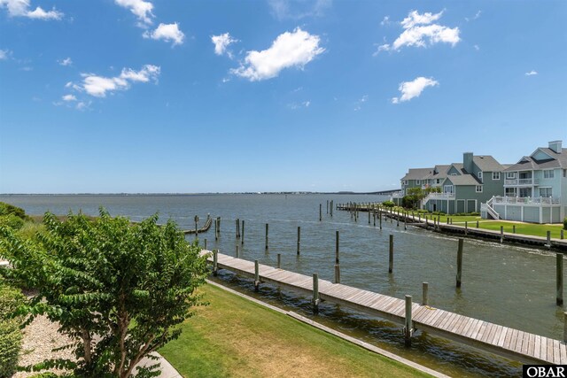 813 Pirates Way Unit 813, Manteo, NC 27954 - dock featuring a water view