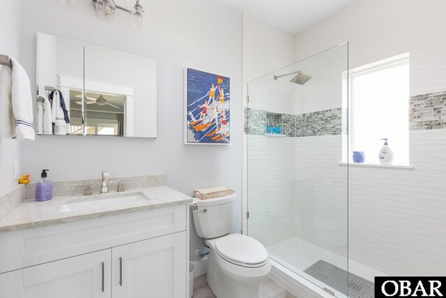 123 Skimmer Way Lot 48, Duck, NC 27949 - full bath with vanity, walk in shower, and toilet