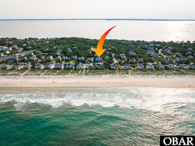 123 Skimmer Way Lot 48, Duck, NC 27949 - aerial view of residential area featuring extended coastline