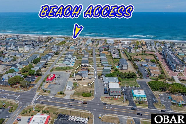 108 E Fresh Pond Dr Lot 24, Kill Devil Hills, NC 27948 - aerial view of property's location with expansive beach