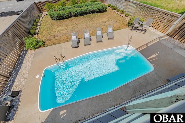 108 E Fresh Pond Dr Lot 24, Kill Devil Hills, NC 27948 - view of pool with a fenced backyard and a patio