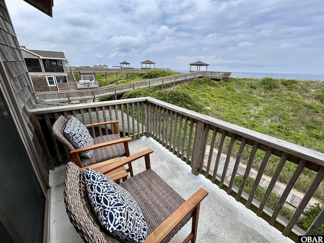 2429 S Virginia Dare Trl Unit 4, Nags Head, NC 27959 - view of balcony