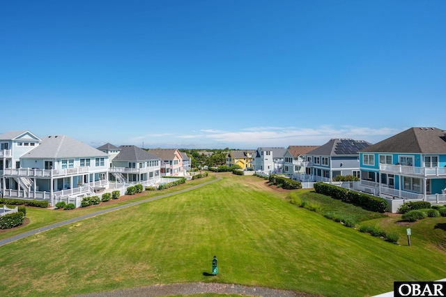 716 Moongate Ln Lot 51, Corolla, NC 27927 - surrounding community with a residential view and a lawn