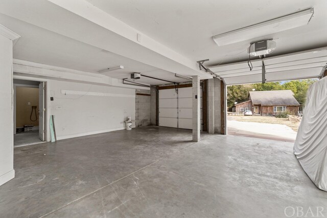 50336 Great Ridge Rd, Frisco, NC 27936 - garage with a garage door opener