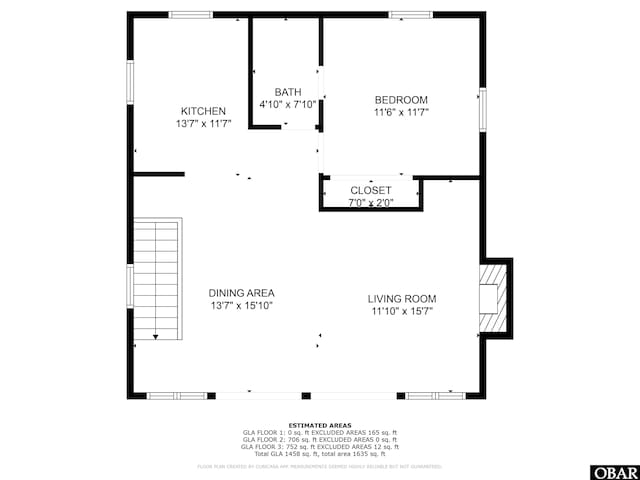 632 Grebe Ct Lot 9, Corolla, NC 27927 - view of floor plan / room layout