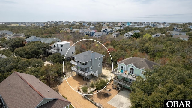 632 Grebe Ct Lot 9, Corolla, NC 27927 - aerial view of residential area