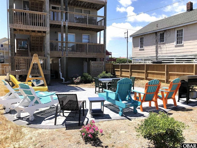 4023 Lindbergh Ave Lot # 65, Kitty Hawk, NC 27949 - view of patio