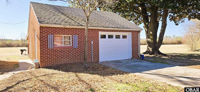 1034 N NC Highway 37, Gates, NC 27937 - garage with concrete driveway