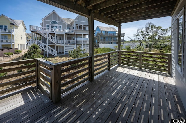 view of deck