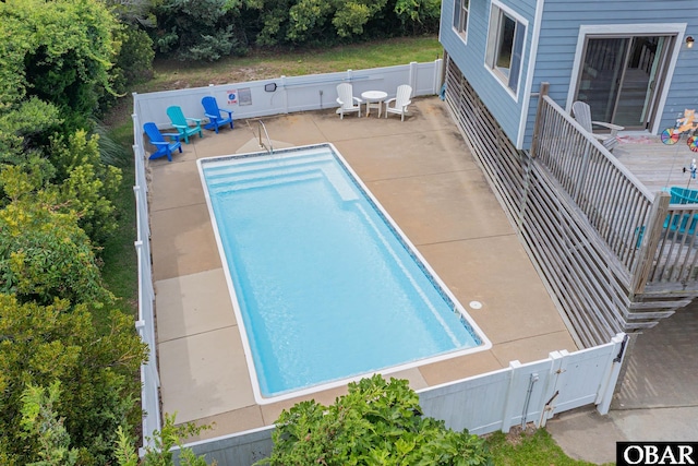 26224 Cutlass Ln Lot 27, Salvo, NC 27972 - view of pool featuring a patio