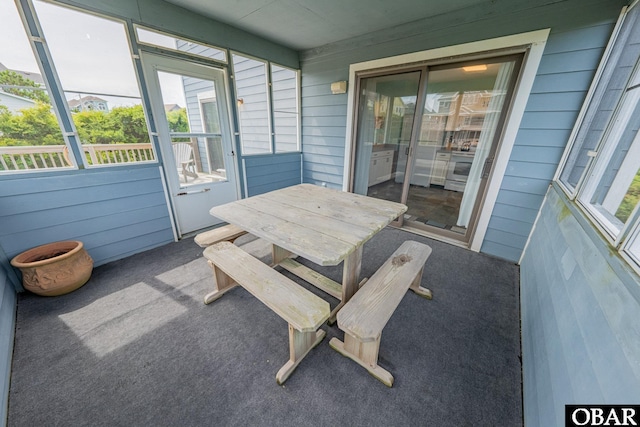 26224 Cutlass Ln Lot 27, Salvo, NC 27972 - sunroom / solarium with outdoor dining space