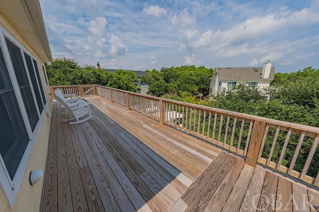 view of deck