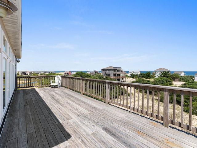 1556 Sandpiper Rd Lot # 33, Corolla, NC 27927 - view of wooden deck