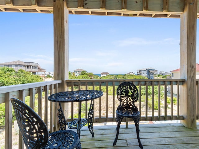 1556 Sandpiper Rd Lot # 33, Corolla, NC 27927 - balcony featuring a residential view