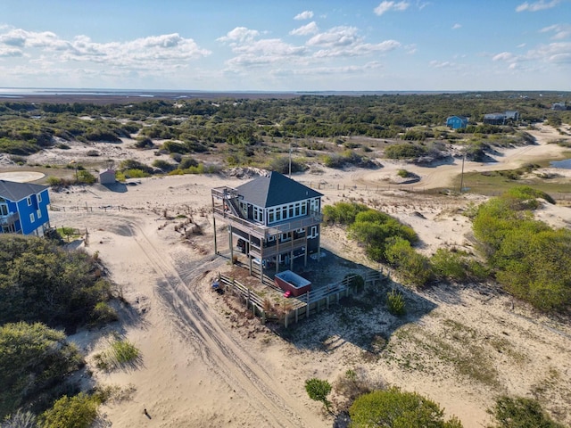 1556 Sandpiper Rd Lot # 33, Corolla, NC 27927 - birds eye view of property featuring a rural view and a desert view