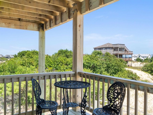 1556 Sandpiper Rd Lot # 33, Corolla, NC 27927 - view of balcony