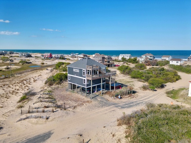 1556 Sandpiper Rd Lot # 33, Corolla, NC 27927 - drone / aerial view with a water view