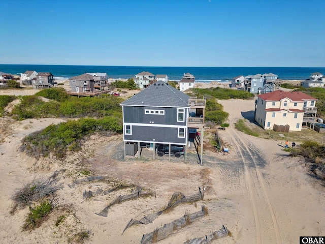 1556 Sandpiper Rd Lot # 33, Corolla, NC 27927 - aerial view featuring a water view