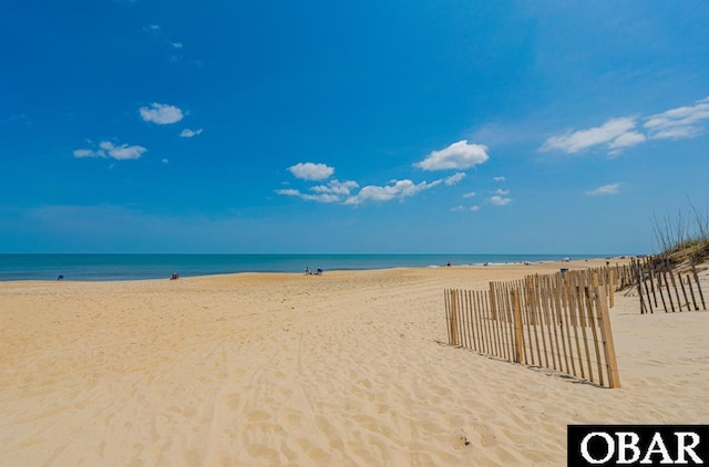 804 S Memorial Blvd Unit 3-D, Kill Devil Hills, NC 27948 - water view with nearby beach and fence