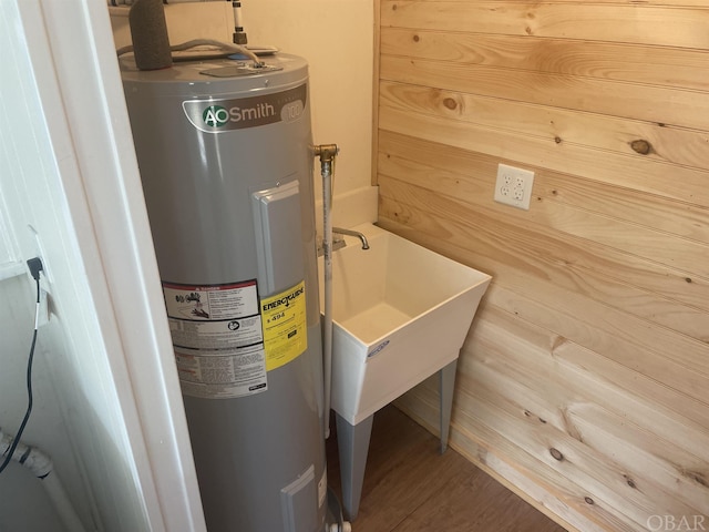 utilities with water heater