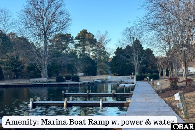 172 Charleston Dr Lot 163, Grandy, NC 27939 - dock area with a water view