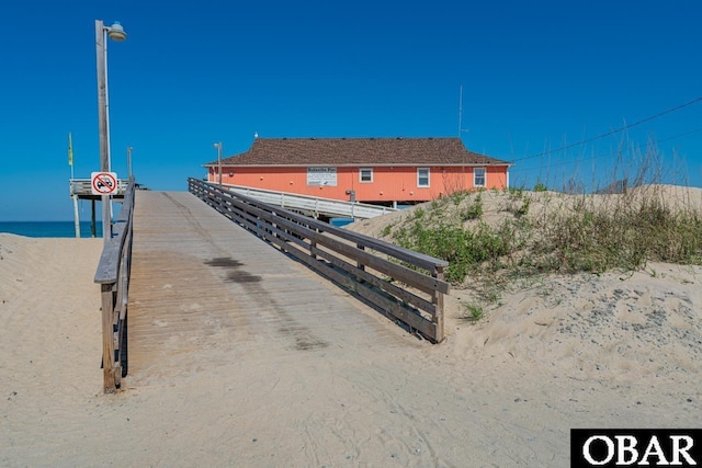 24280 NC Highway 12 Unit 2A, Rodanthe, NC 27968 - exterior space featuring a water view