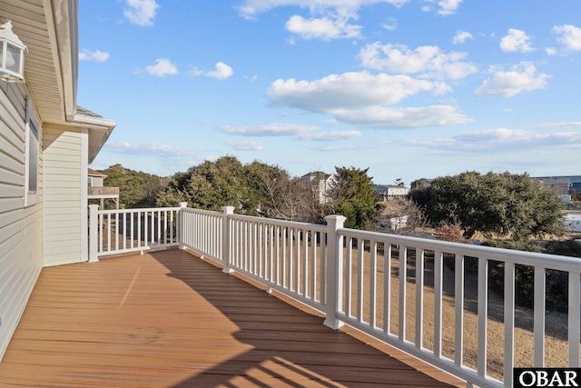 view of deck