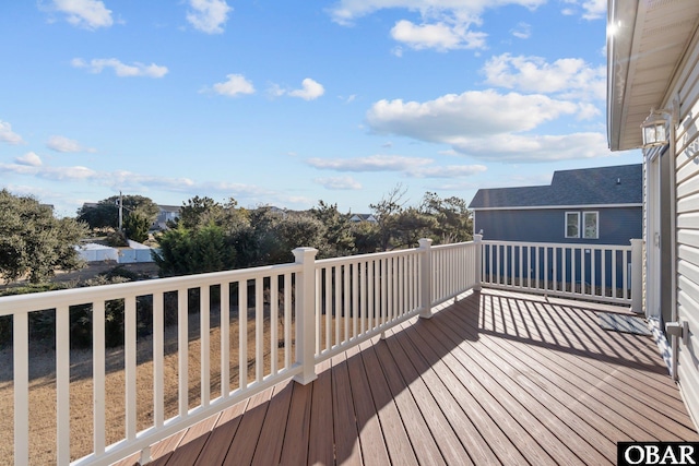 3939 Parker St Lot 12A, Kitty Hawk, NC 27949 - view of wooden deck