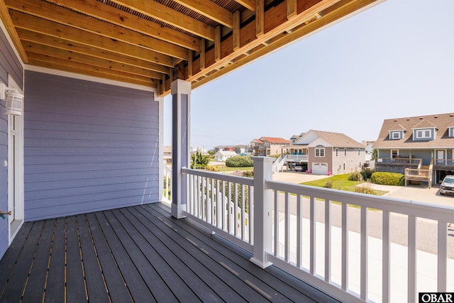 1726 Bobby Lee Trl Lot 5, Kill Devil Hills, NC 27948 - deck featuring a residential view