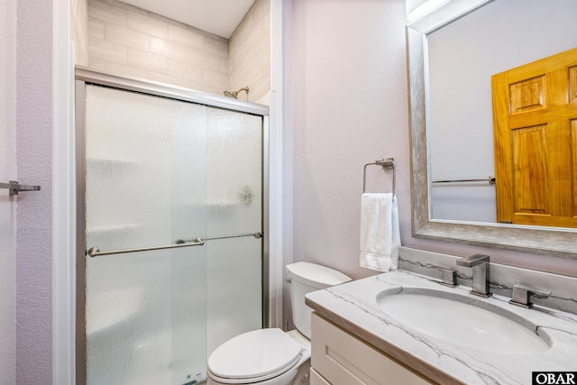 1726 Bobby Lee Trl Lot 5, Kill Devil Hills, NC 27948 - full bathroom with toilet, vanity, and a stall shower