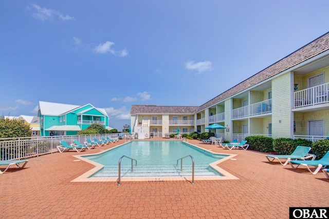 58822 Marina Way Unit 208, Hatteras, NC 27943 - community pool with a patio