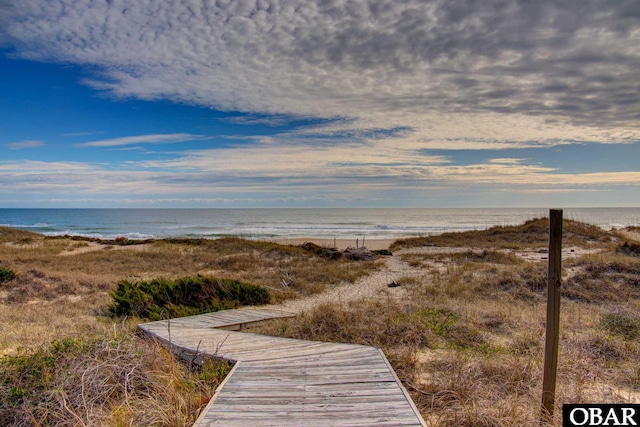 58822 Marina Way Unit 208, Hatteras, NC 27943 - view of community featuring view of water and beach