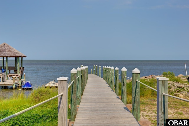 58822 Marina Way Unit 208, Hatteras, NC 27943 - dock with a water view