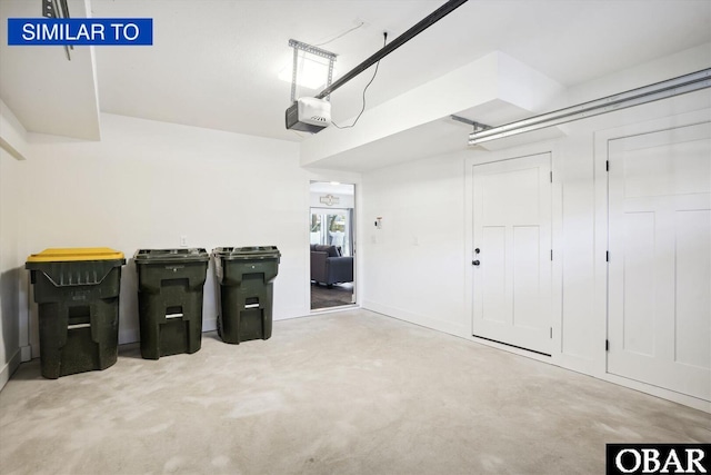 887 Marsh Lndg Lot # 249, Corolla, NC 27927 - garage with a garage door opener