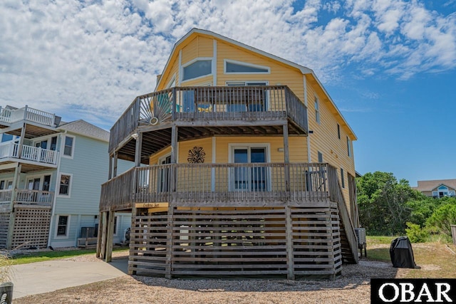 756 Mariner Dr Lot 2, Corolla, NC 27927 - view of front of property with a balcony