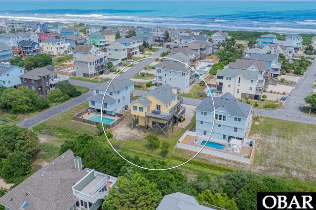 756 Mariner Dr Lot 2, Corolla, NC 27927 - drone / aerial view of a pool