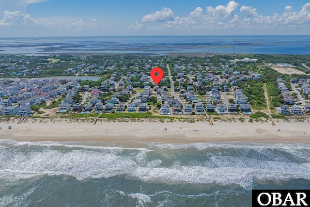 756 Mariner Dr Lot 2, Corolla, NC 27927 - aerial perspective of suburban area with unending shoreline