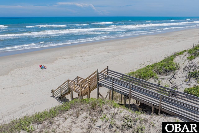 756 Mariner Dr Lot 2, Corolla, NC 27927 - water view featuring local beach