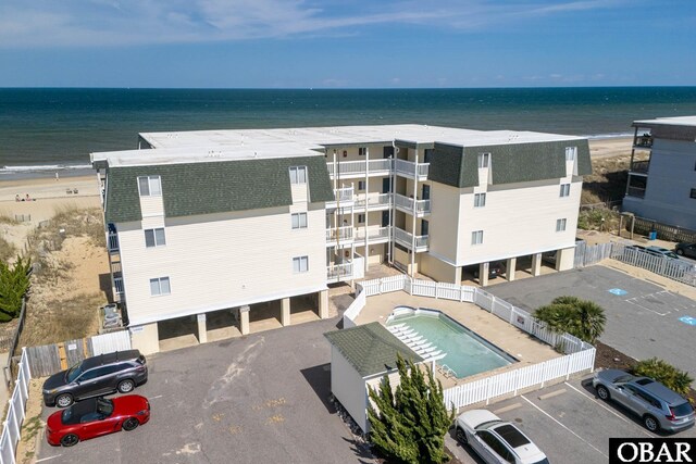 1701 N Virginia Dare Trl Unit 2A, Kill Devil Hills, NC 27948 - bird's eye view with a water view