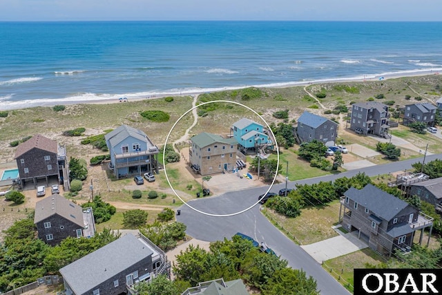25259 Sea Isle Hills Dr Lot 7, Waves, NC 27982 - aerial view of residential area with unending shoreline
