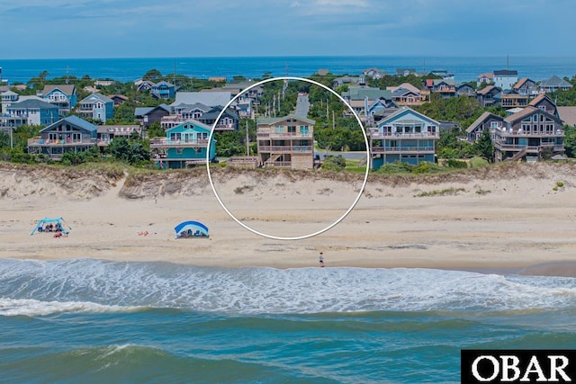 25259 Sea Isle Hills Dr Lot 7, Waves, NC 27982 - aerial view of expansive beach