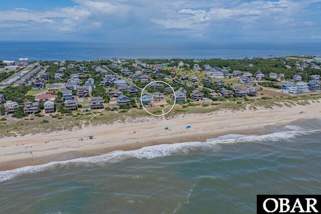 25259 Sea Isle Hills Dr Lot 7, Waves, NC 27982 - aerial perspective of suburban area with expansive beach
